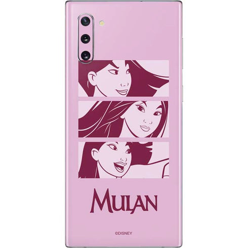 Disney Mulan Personalities Galaxy Note 10 Skin